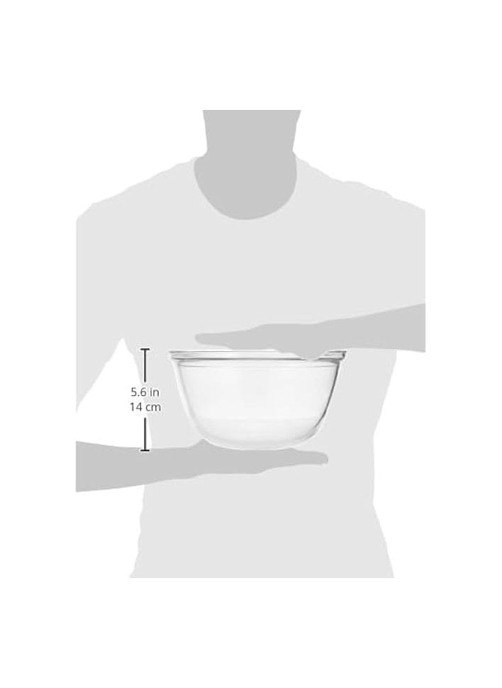 3.5L MIXING BOWL 9.5'. - OVEN GLASS