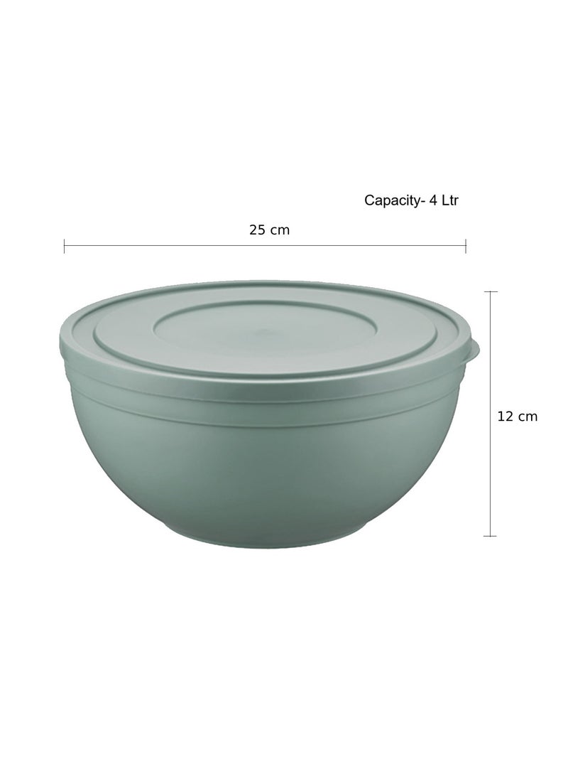 3 Piece Set Sandy Frosted Bowl, Size (Large 4L, Medium 2.5L, Small 1.2L)