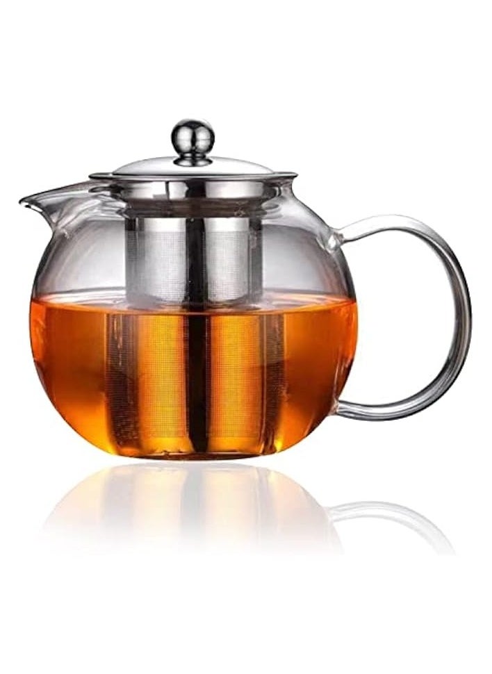 650ML Heat Resistant Glass Tea Pot