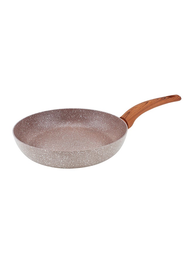 Granite Coated Frying Pan Brown 24cm