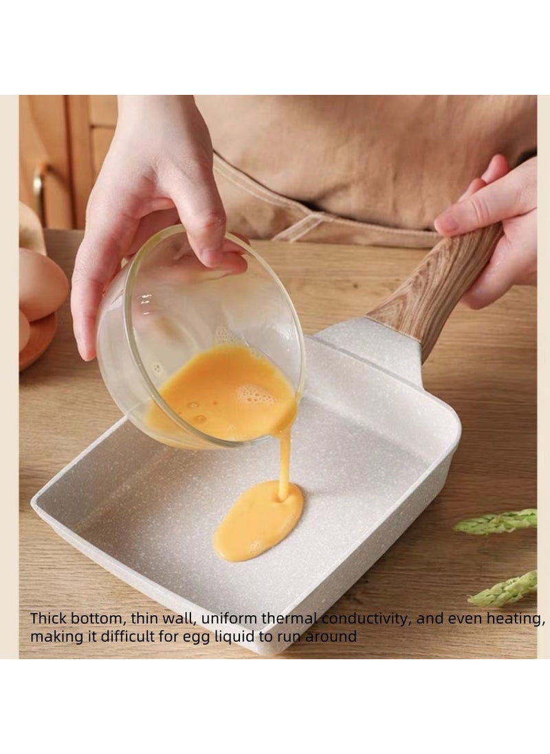 Non-Stick And Easy To Clean. Lt Is Suitable For Cooking Eggs, Omelets, Pancakes, Crepes, Frying Steaks. Lt Is A Flat-Bottomed Pan, An Egg Frying Pan That Can Be Used On Gas Stoves And Other Cookers