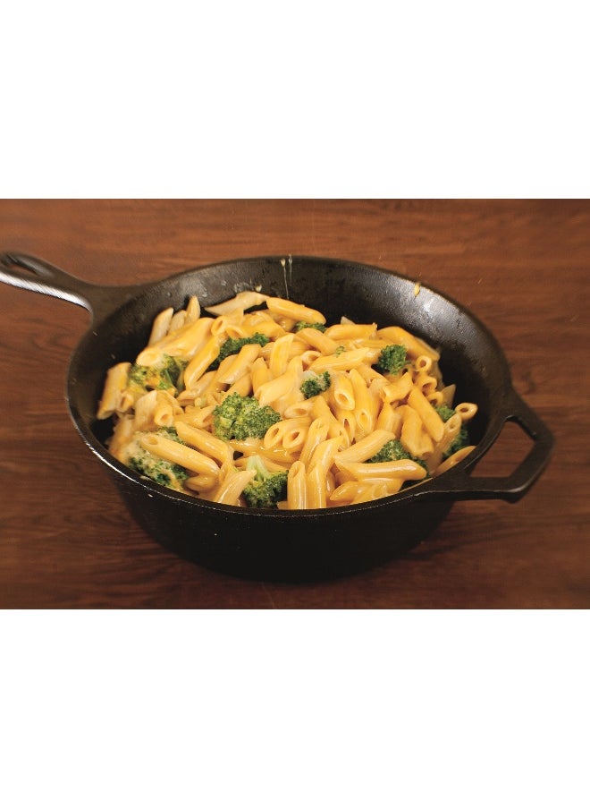 L8DSK3 Cast Iron Deep Skillet  Pre-Seasoned  10.25-inch