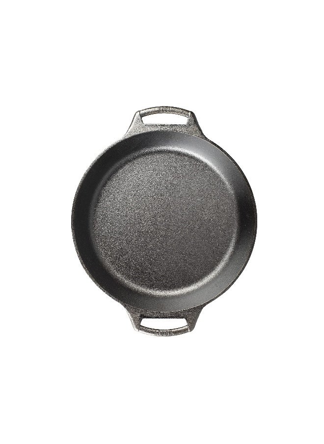 BW10BSK 10.25 Inch Seasoned Cast Iron Baker s Skillet  Black