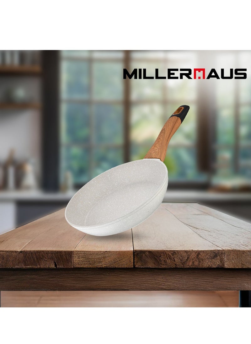 Millerhaus Natural Frypan 26cm Forged Aluminium