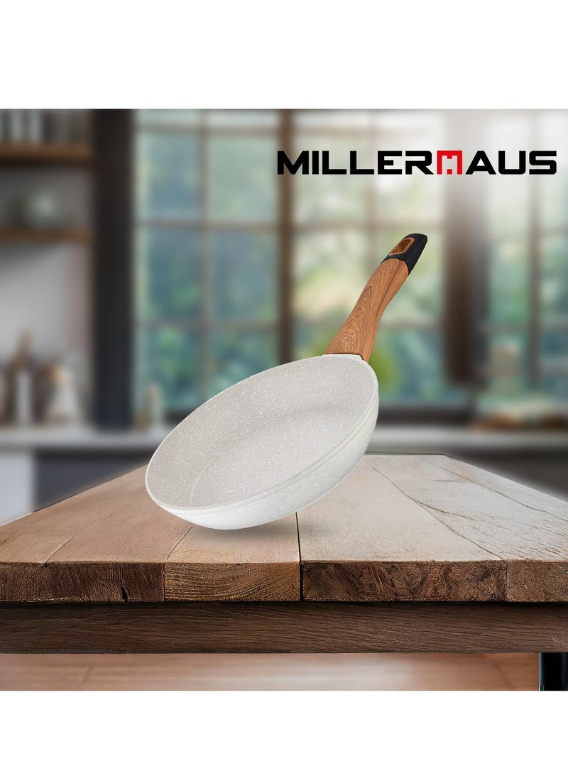 Millerhaus Natural Frypan 30cm Forged Aluminium