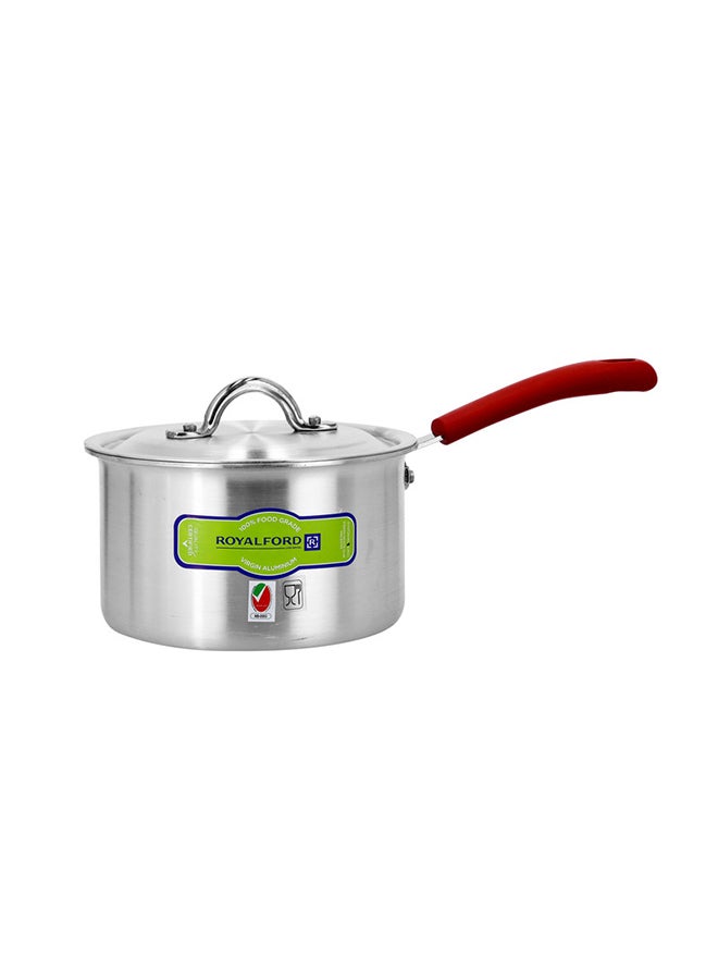 Aluminium Saucepan With Handle Silver 18cm