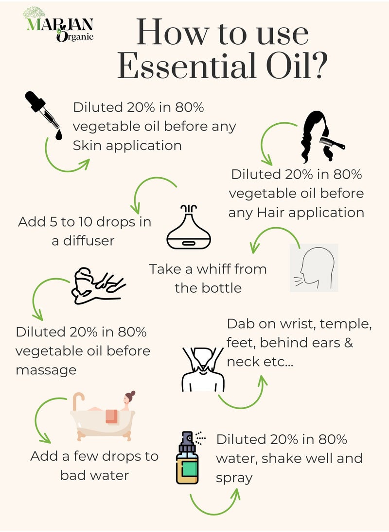 Cinnamon Bark Essential Oil 10ml - Certified Organic by The Soil Association