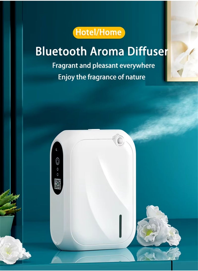 XS105 Atomizing Essential Oil Diffuser, Smart Scent Air Machine for Home, Waterless Essential