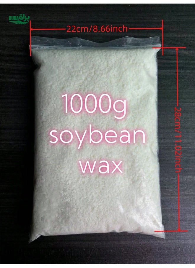 500g/1000g/Bag Soy Wax Handmade Scented Candle Material Natural Soy Wax Flakes Pure Soy Wax Candle Making Soy Wax Candle Candle Making Wax Supplies For Candle Making Container Candles, Cup Candles, Scented Candles, DIY Wax Halloween, Spooky, Autumn, Festival, Holiday Christmas, Winter, Holiday, Festival