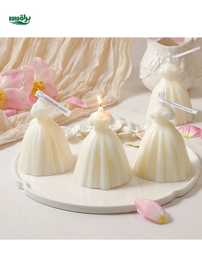 1pc 1-Inch Aroma Candle, High Quality Handmade Soy Wax Fashionable Candle Decor, Suitable For Home Decor, Dining Table, Room Fragrance, Photography Props, Gift For Friends/Family, Wedding Favor, Holiday Gift, All Seasons Candle