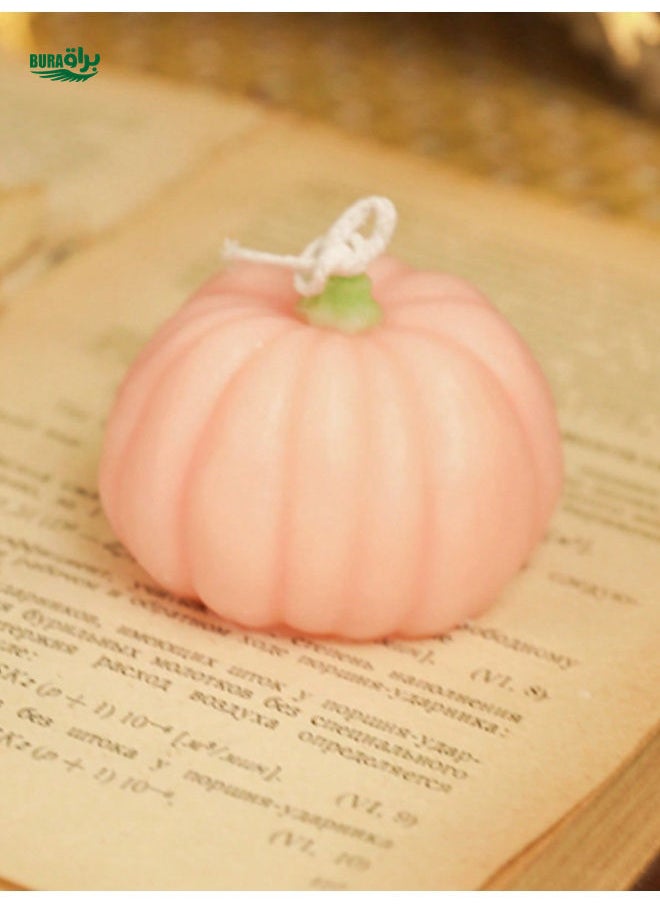 1pc Halloween Pumpkin Scented Candle, Suitable For Party Decor, Can Be Used As Photo Prop, Creative Soy Wax Aromatherapy Candle, Ideal Gift For Friends