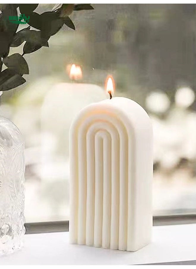 1pc U Shaped Arch Column Diy Aromatherapy Candle Ornament