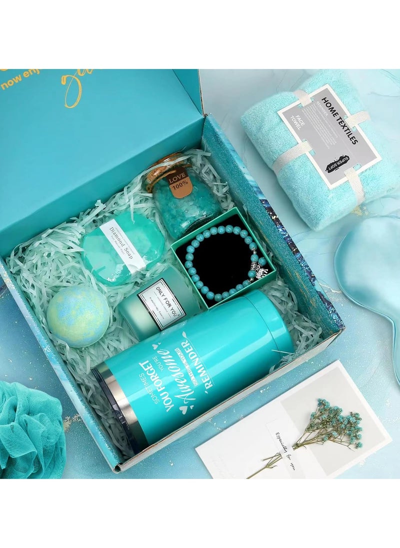 Personalised Relaxation Gift Box for Women – Birthday Wellness Spa Set with 20oz Mug