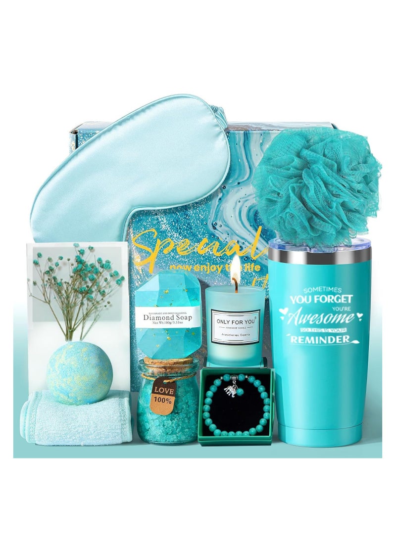 Personalised Relaxation Gift Box for Women – Birthday Wellness Spa Set with 20oz Mug