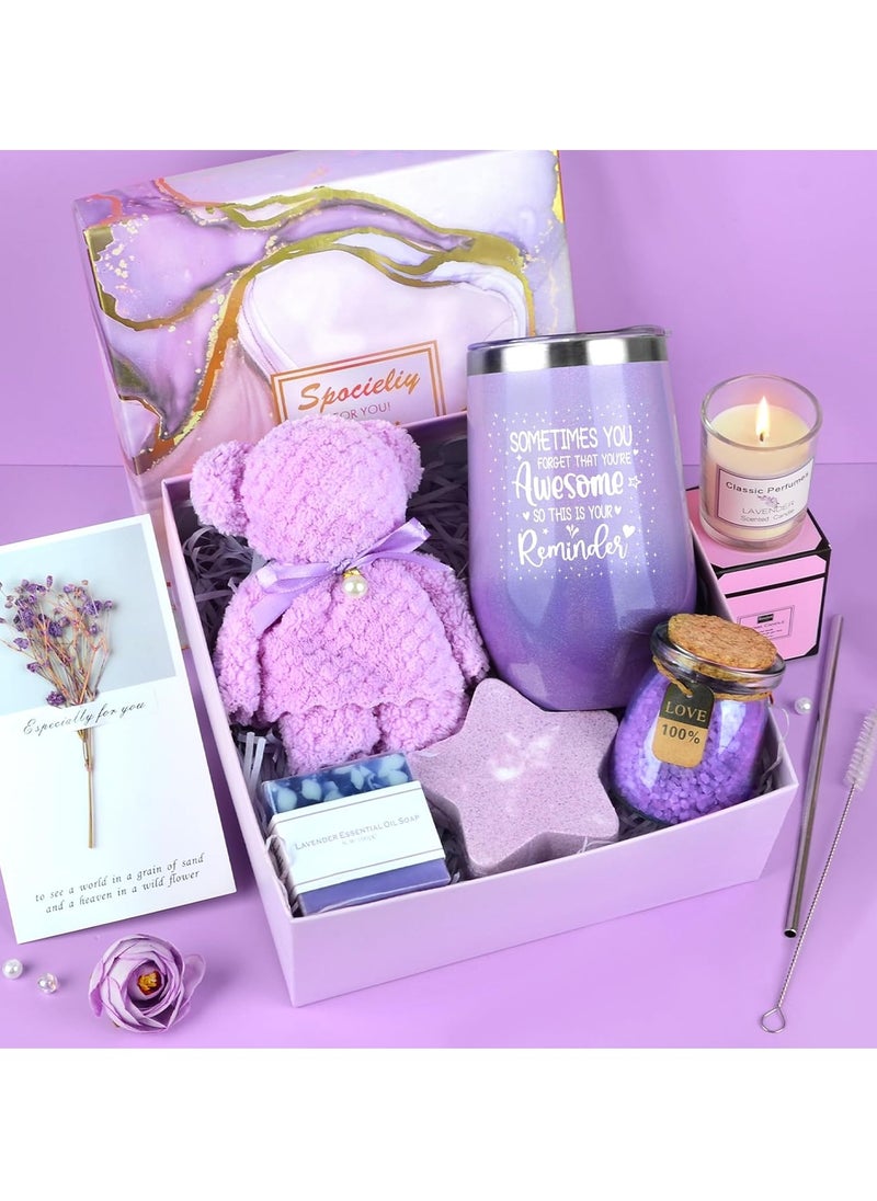 Relaxation Lavender Gift Set for Women – Birthday, Christmas, and Special Occasion Gifts