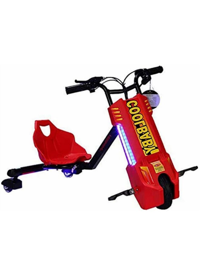 Electric Drifting Scooter Ride On Toy Red