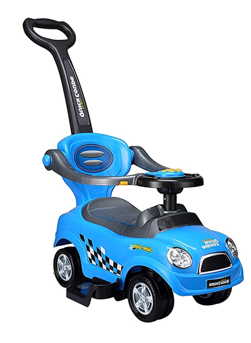 3-In-1 Deluxe Mega Push Car With Handle 45.5 x 84.7cm