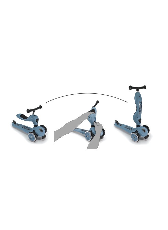 Scoot & Ride Highwaykick 1 Steel