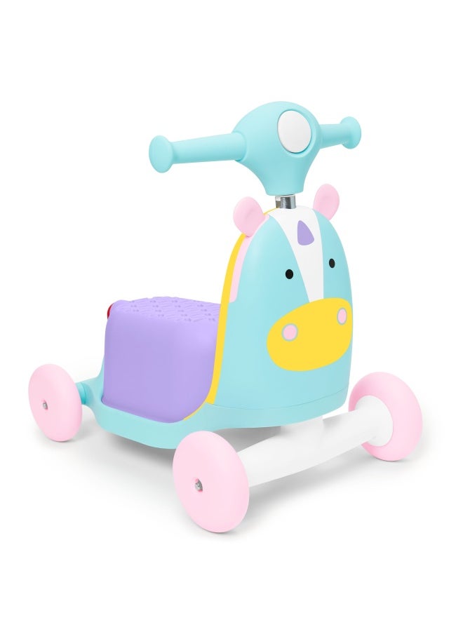 Skip Hop Zoo Ride-On Toy Unicorn