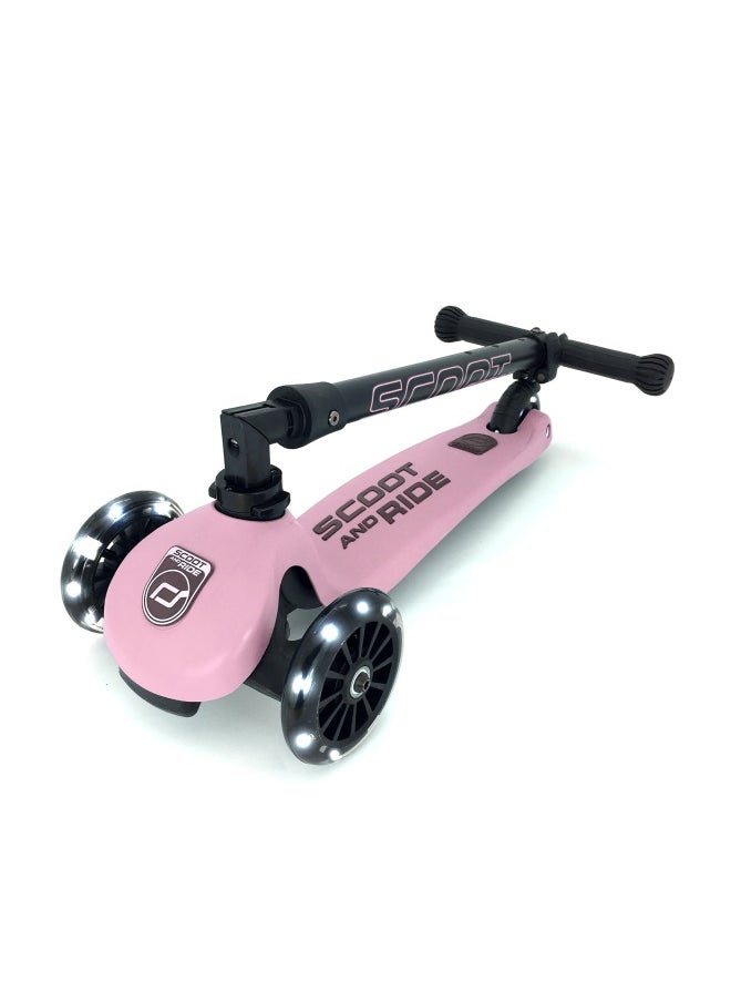 Scoot & Ride Highwaykick 3 LED Rose