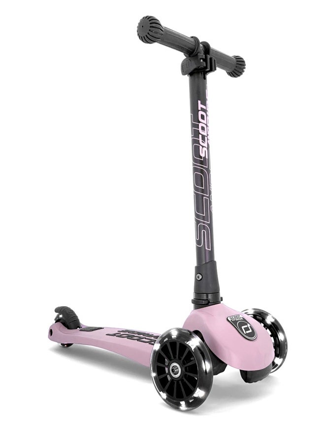 Scoot & Ride Highwaykick 3 LED Rose