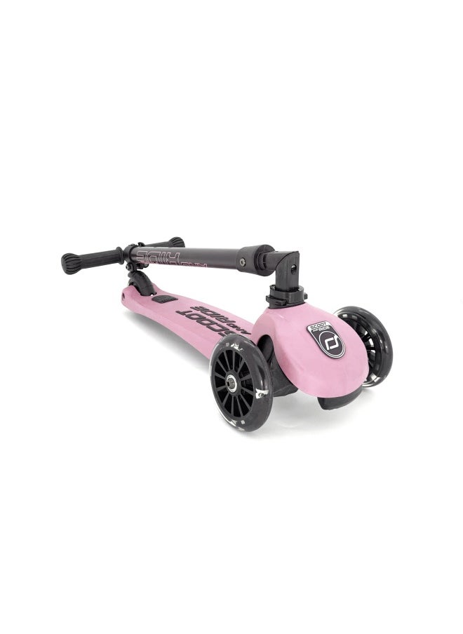 Scoot & Ride Highwaykick 3 LED Rose