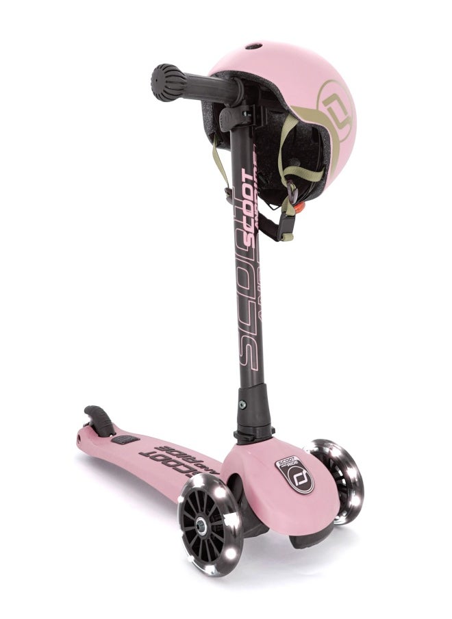 Scoot & Ride Highwaykick 3 LED Rose