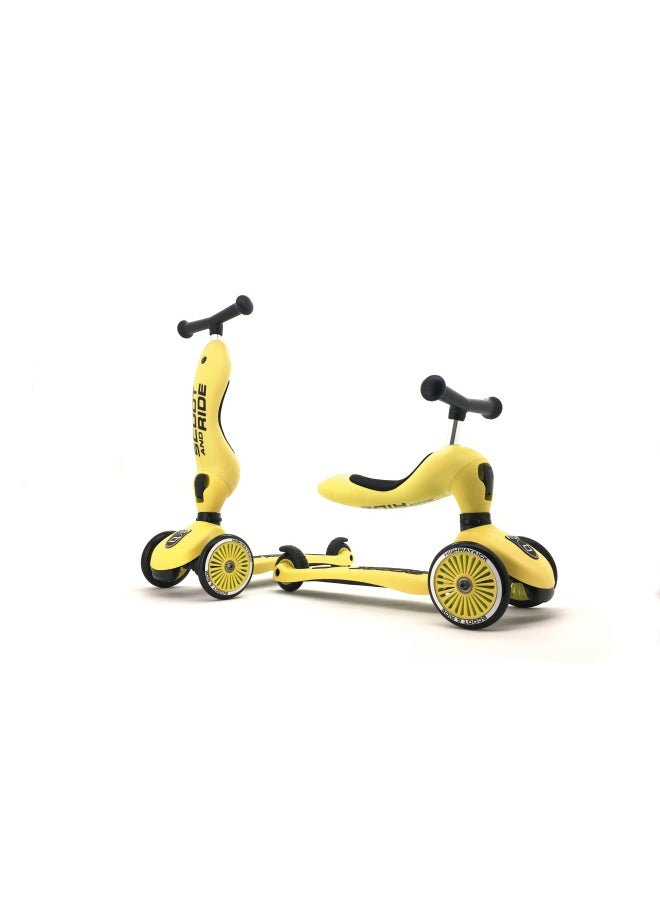 Scoot & Ride Highwaykick 1 Lemon