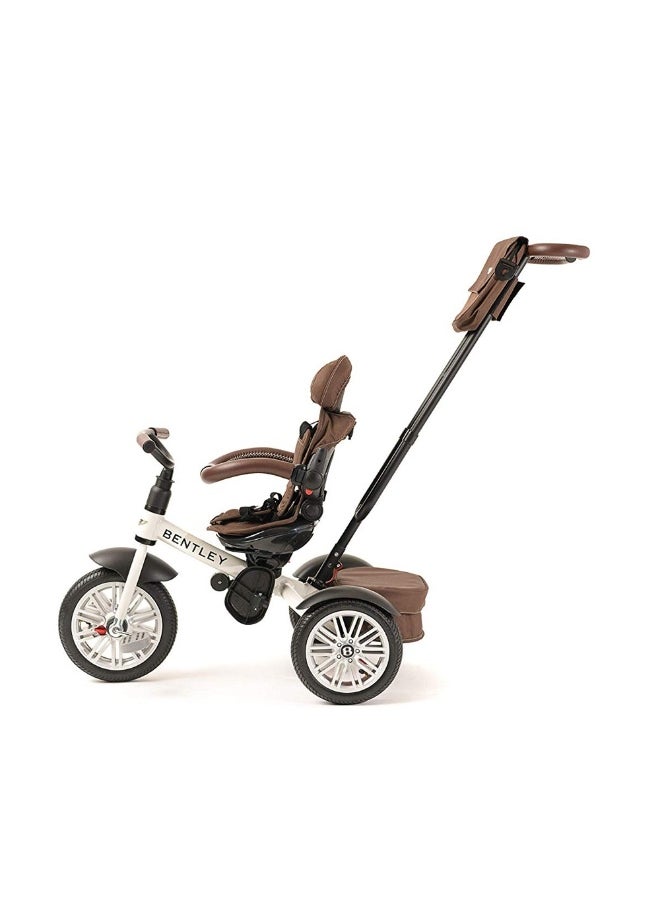 Stroller 6-In-1 Tricycle (White Stain)