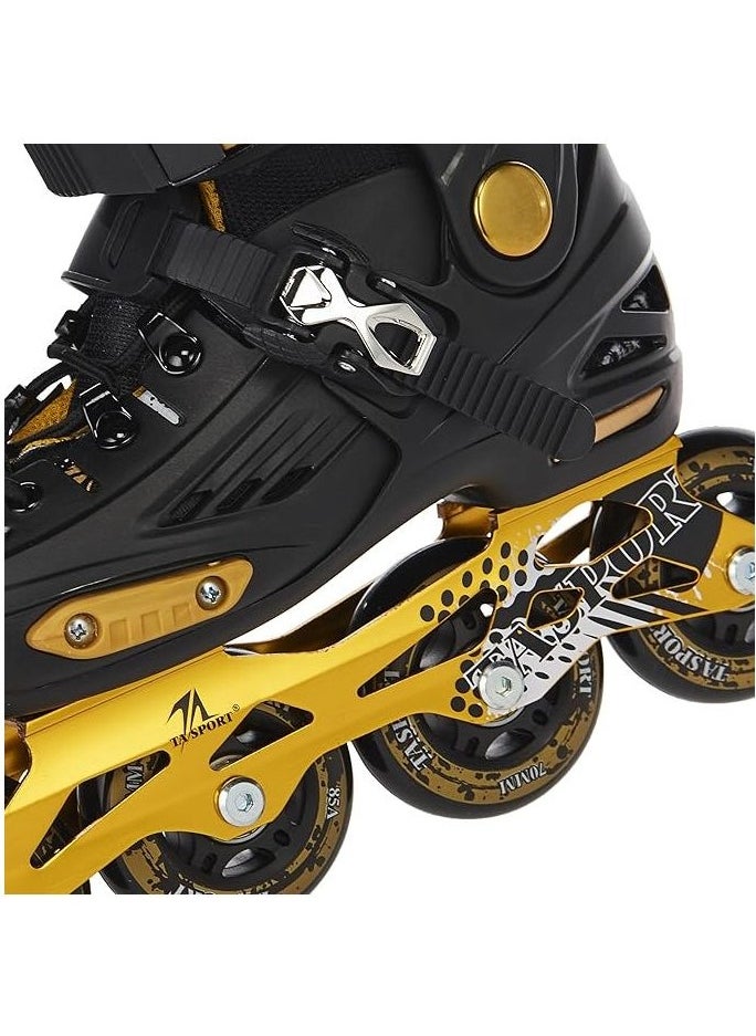 High quality children's skate shoes yellow/black