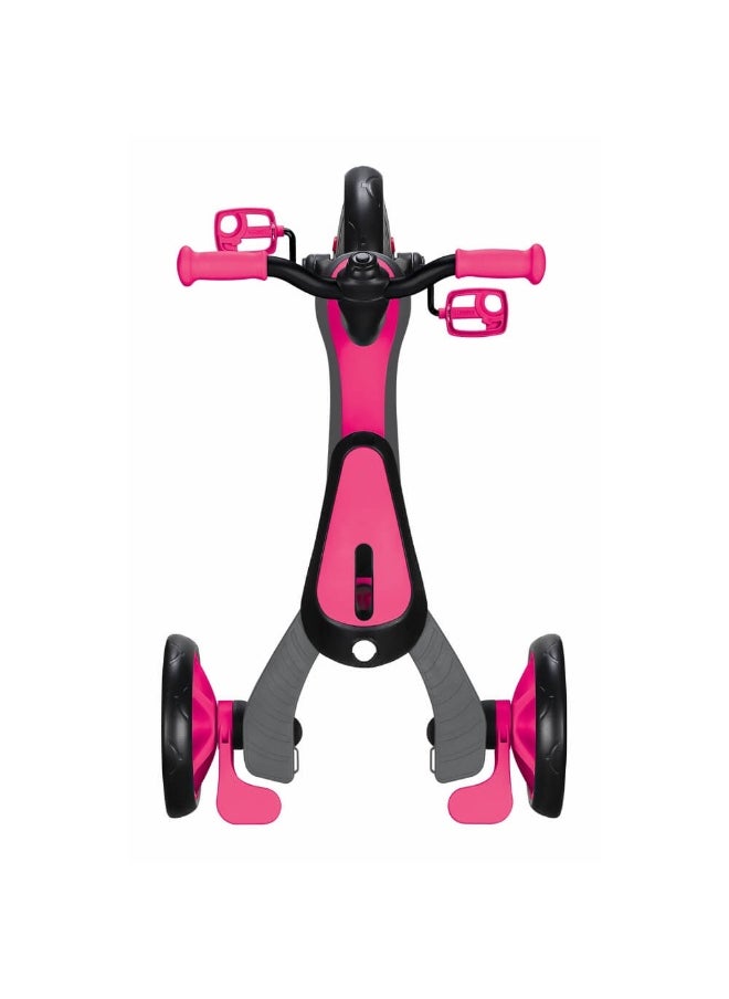 Explorer 4-In-1 Trike (Black/Fuchsia)