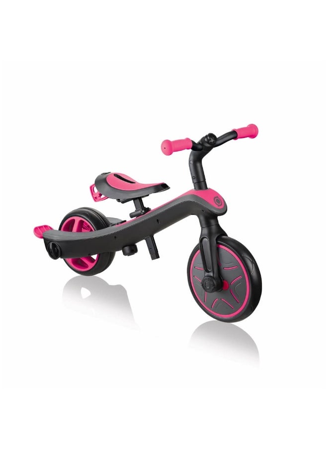 Explorer 4-In-1 Trike (Black/Fuchsia)