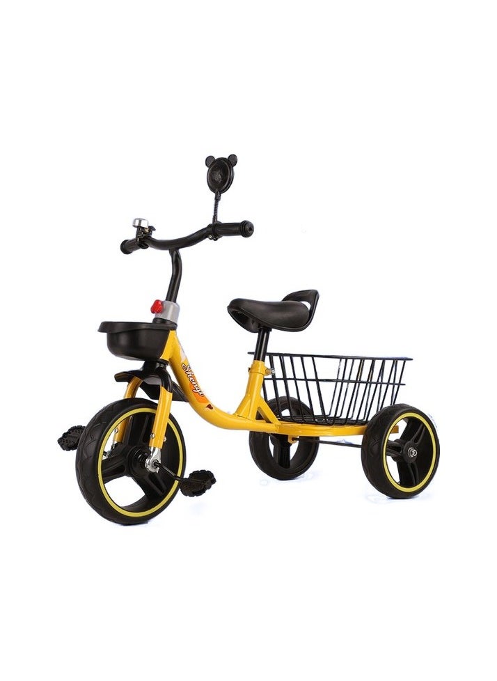 3 -wheel rotation preventive children's bike Colour:Yellow