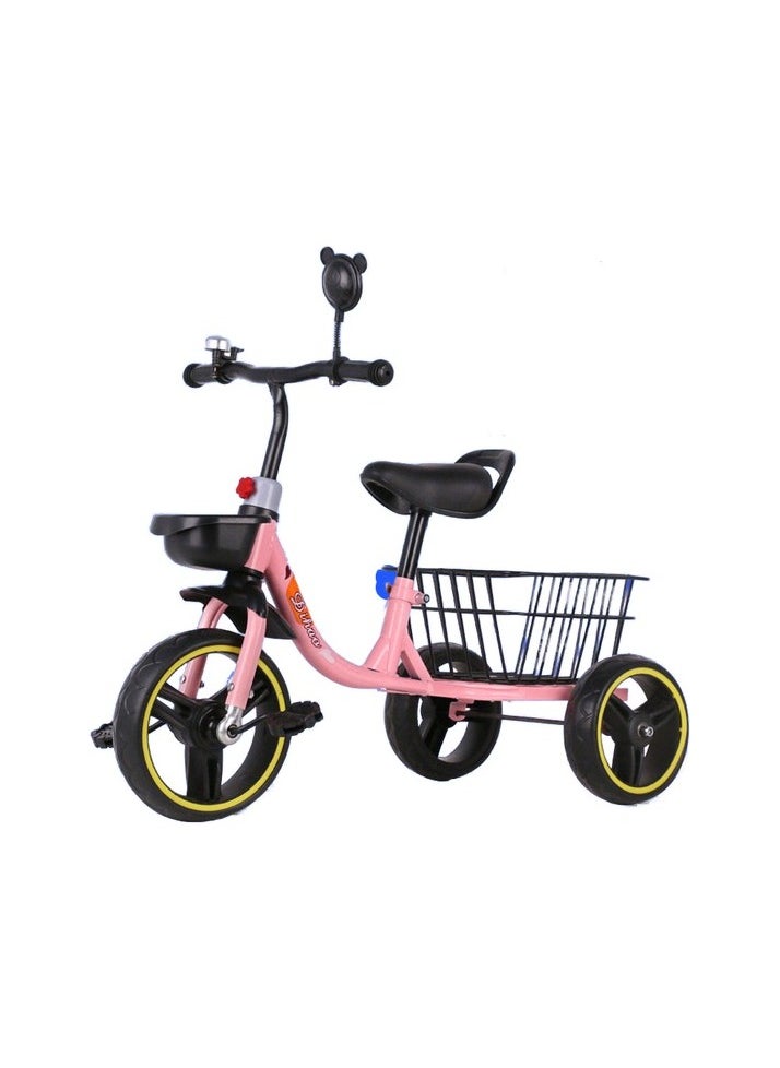 3 -wheel rotation preventive children's bike Colour:Pink