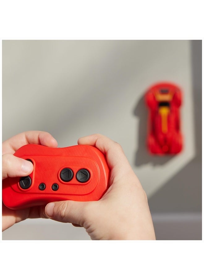 , Zero Gravity Sprint RC Car Wall Climber, Red USB Micro B Rechargeable Indoor Wall Racer, Over 4-Inches, Kids Toys for Kids Ages 4 and up