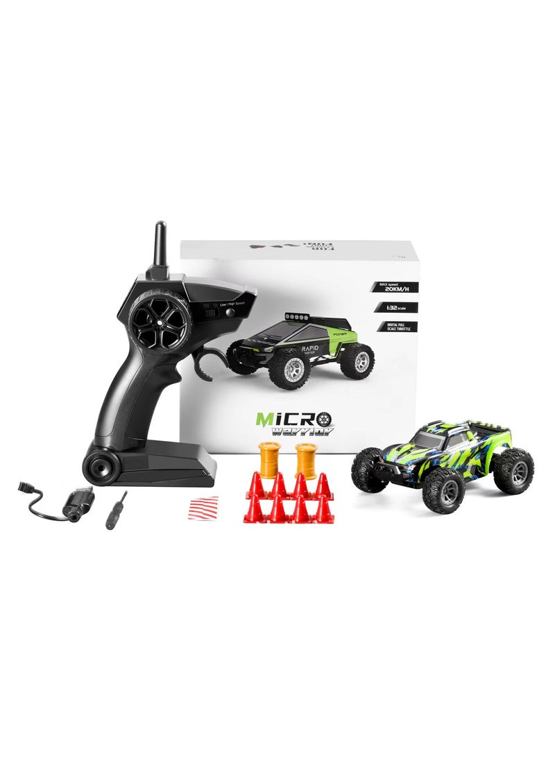 Mini RC Off-Road Car Kids High-Speed Climber 1:32 Camouflage Green High Speed Car