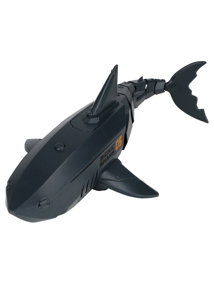 2.4G RC Shark Wireless Charging Toy for Kids Black color box