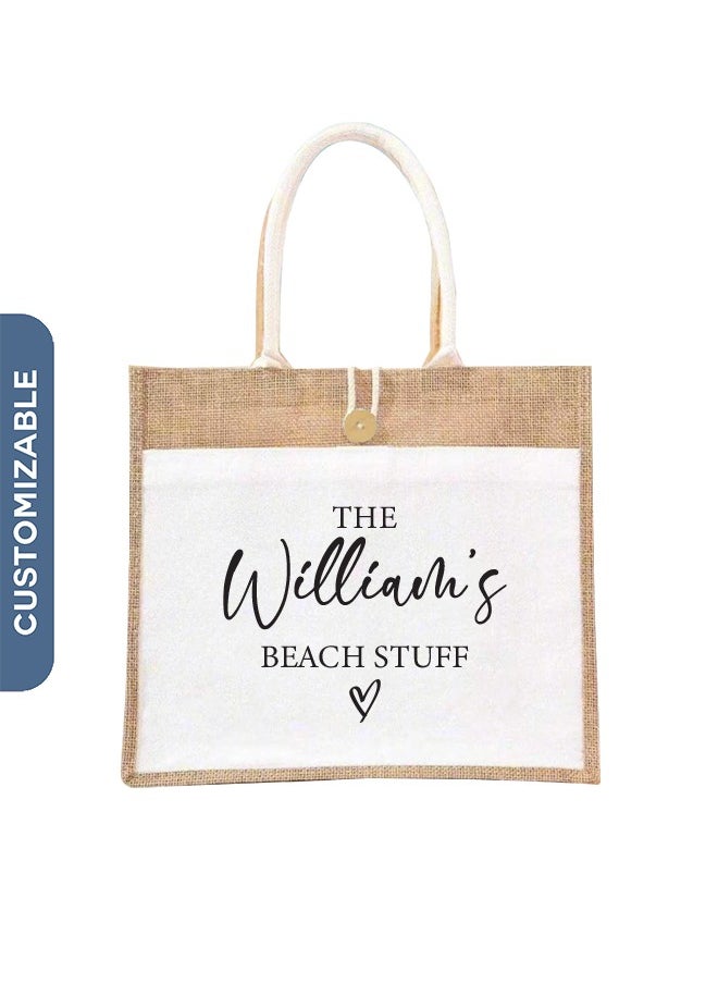 Personalised Tote Bag - The William's Beach Stuff