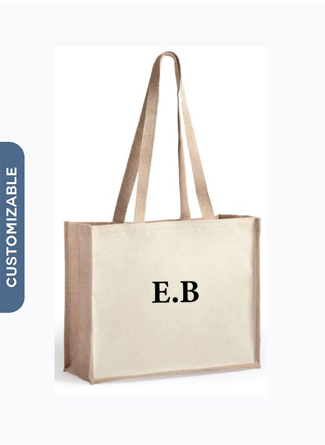 Design Your Own Personalised Beach Tote Bag with your Name