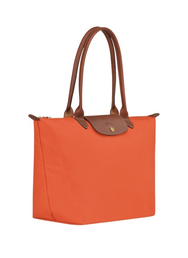 women's large handbag, handbag, shoulder bag, orange classic style