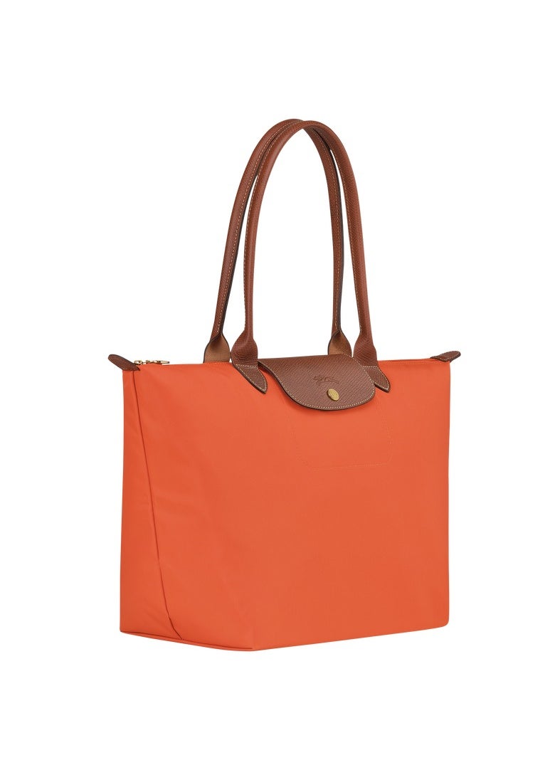 women's large handbag, handbag, shoulder bag, orange classic style