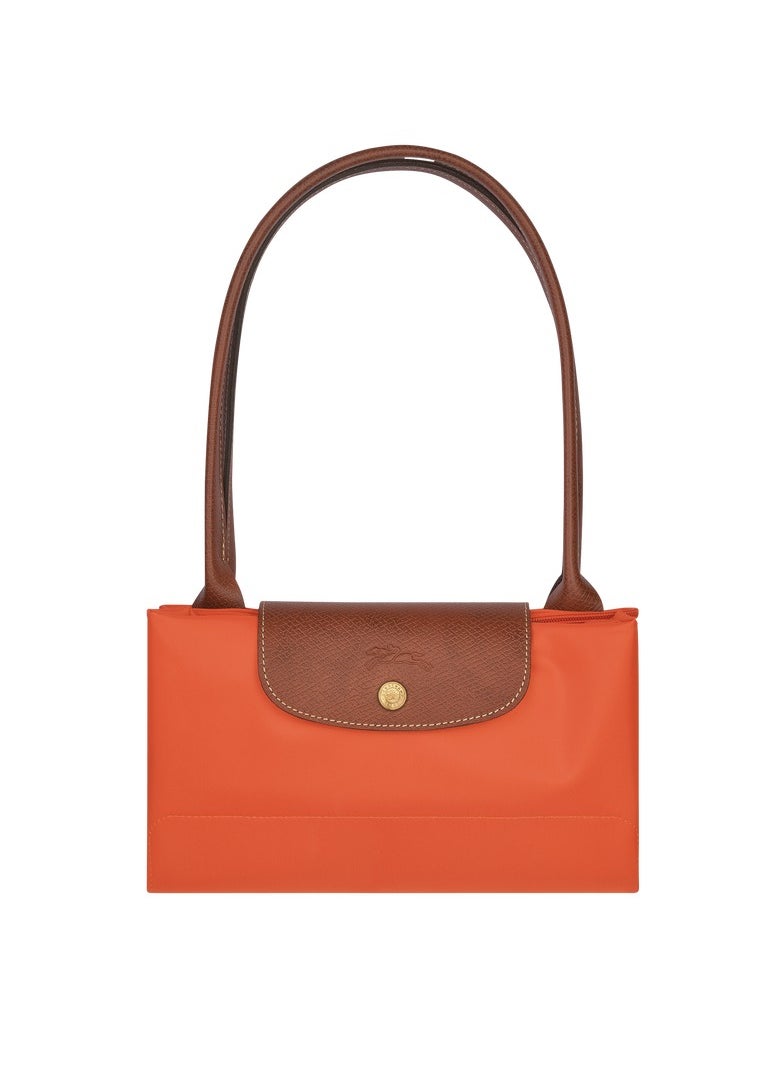 women's large handbag, handbag, shoulder bag, orange classic style