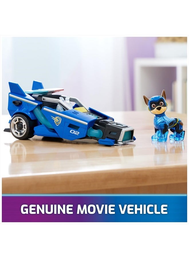 : The Mighty Movie, Toy Car with Chase Mighty Pups Action Figure, Lights and Sounds, Kids Toys for Boys & Girls 3+