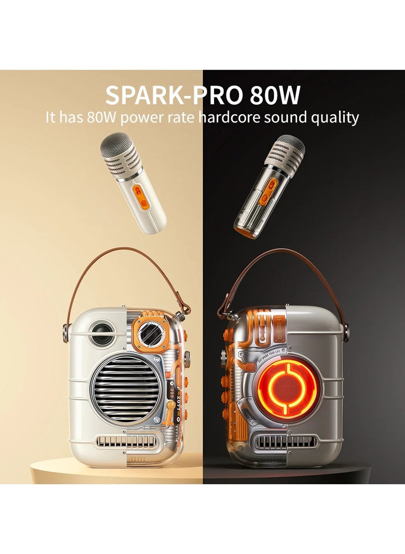 Divoom Spark-Pro Bluetooth Portable Speaker Karaoke Speaker