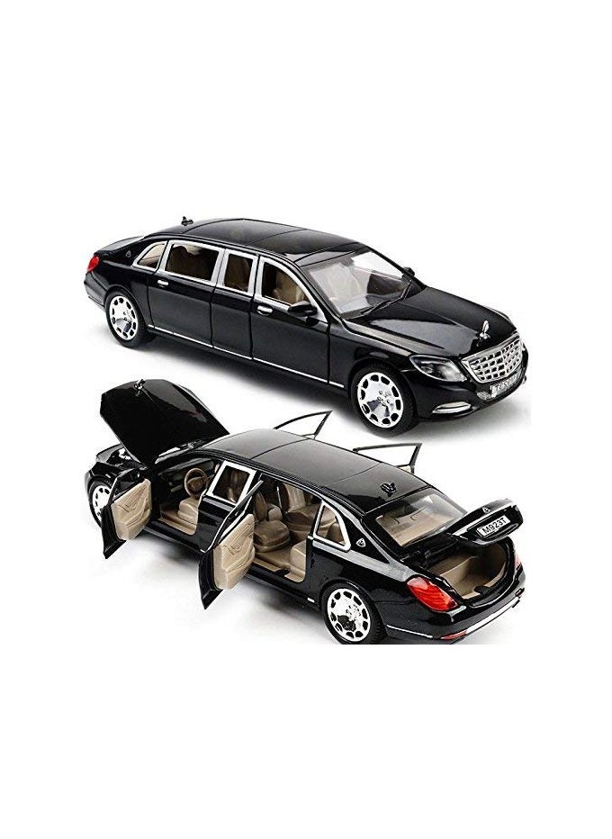 1:24 Maybach S600 Alloy Diecast Model Car – Premium Metal Toy Car for Kids & Collectors | Simulation Model Collection