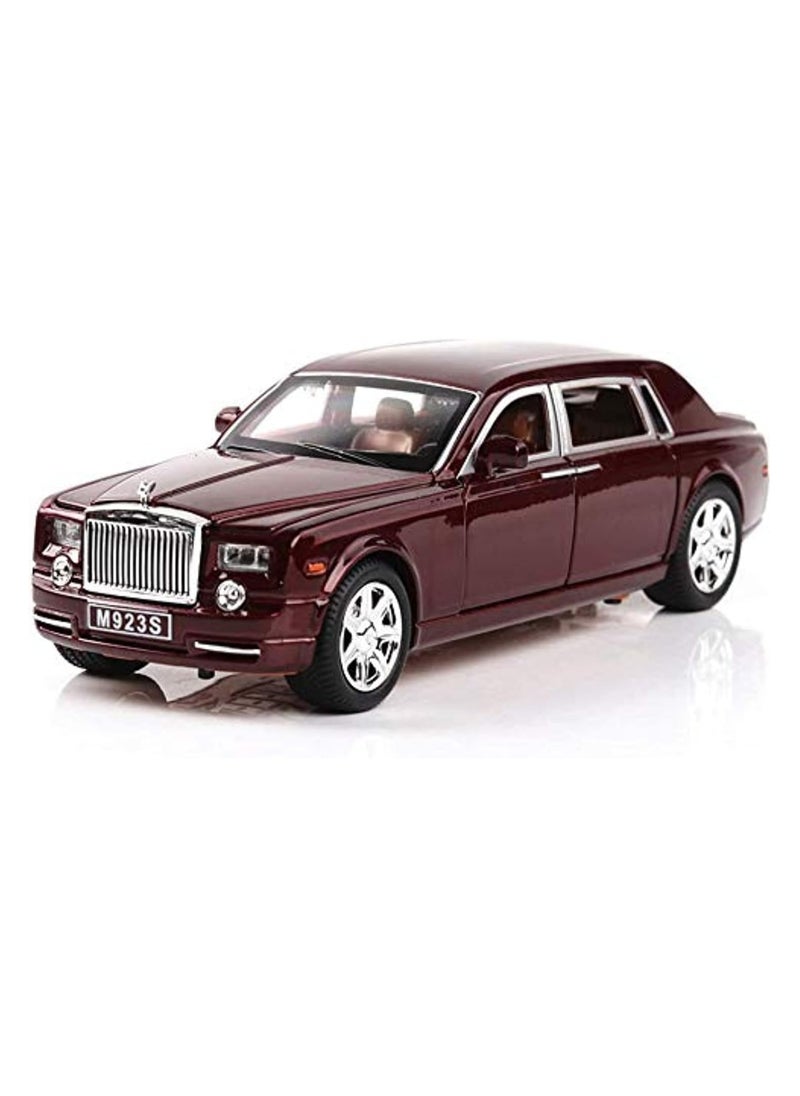 Rolls-Royce Phantom Car Model 1:24 | Premium Diecast Luxury Toy with Light and Sound Features