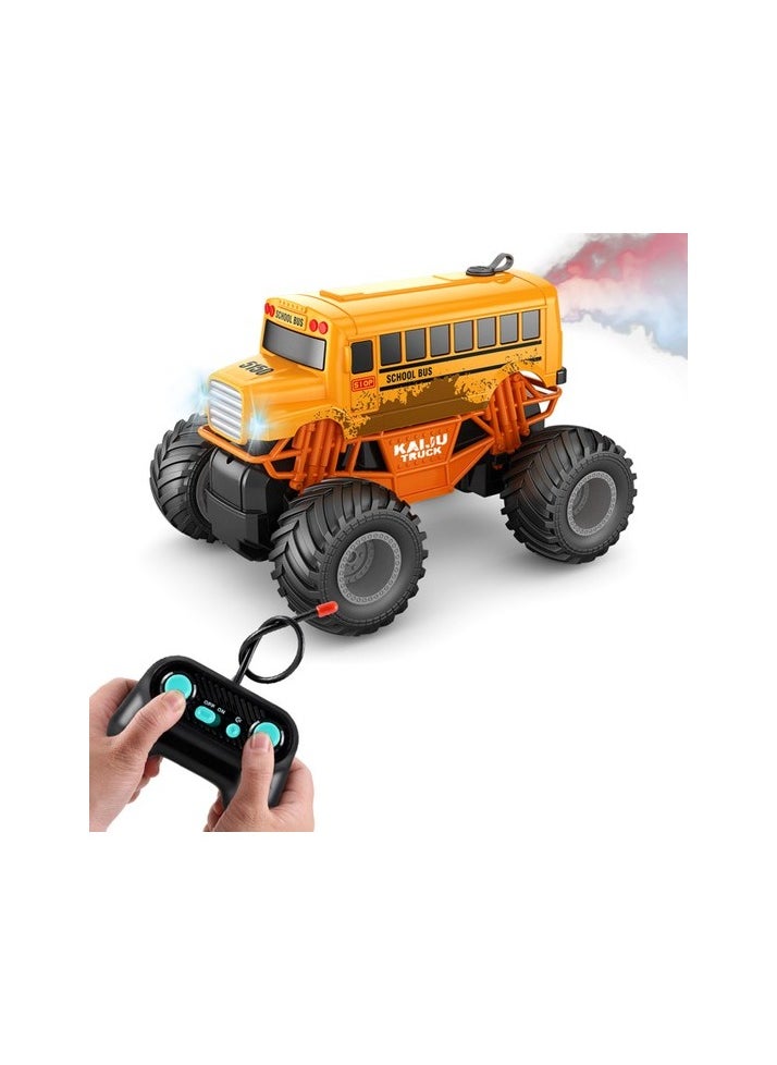 Remote controlled car, 1: 16 LED light remote controlled Colour:Yellow