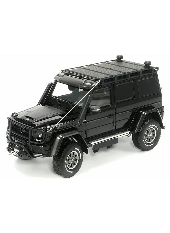 1:24 G551 Diecast SUV Desert Offroad Big Wheel Alloy Model Car with Sound & Light Realistic Toy Gift for Kids