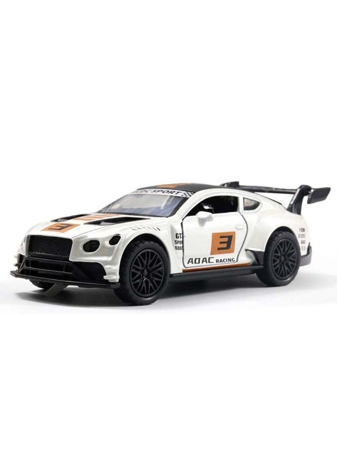 Small Alloy Car Model Racing Die Cast Model Car with Openable Doors and Pull Back Function DieCast Car for Kids