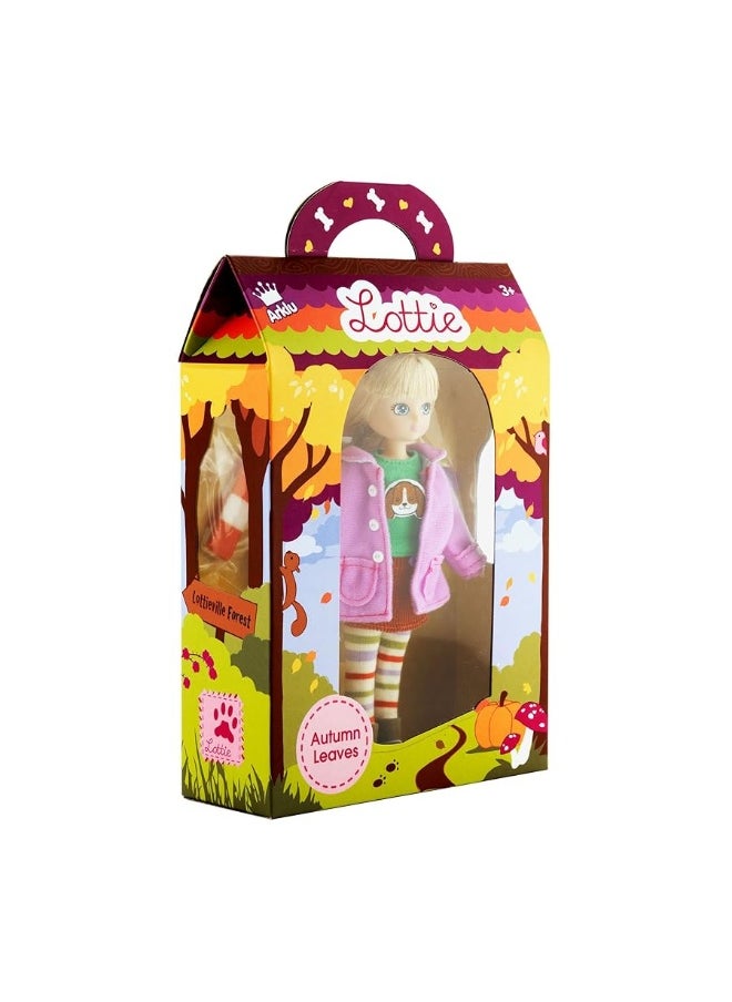 Lottie Doll Autumn Leaves | A Doll for Girls & Boys | Fashion Doll for Fall | Winter Doll with Boots and Hat